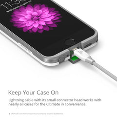 Buy Tronsmart Double Braided Lightning Cable MFi Certified 1.2 m / 4 Feet Length - White from Vmart in Pakistan