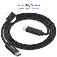 Buy Tronsmart CPP2 Powerlink Braided Nylon USB C to USB C 2.0 Cable 3.3 Feet 2 Pack from Vmart in Pakistan