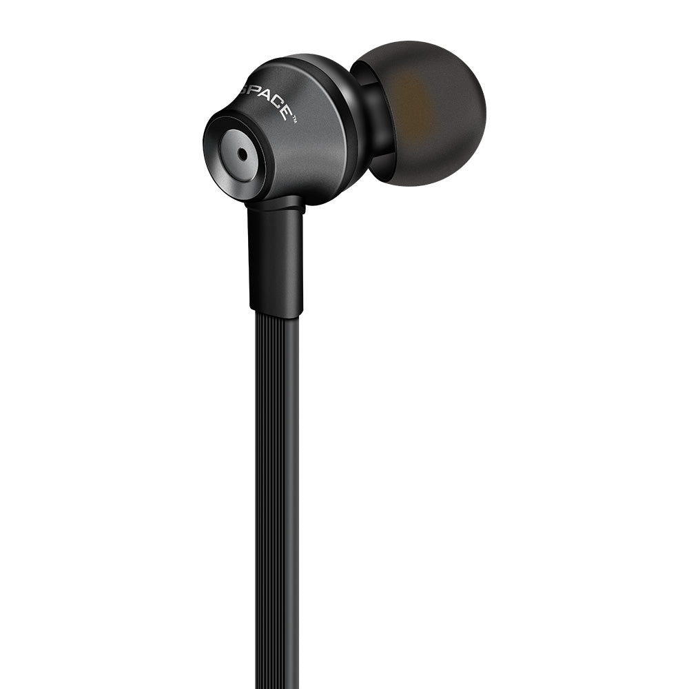 Buy Space URBAN XS Bass Earphones - Black from Vmart in Pakistan