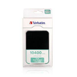 Buy Verbatim 10400 mAh Lithium-ion Power Pack - Grey from Vmart in Pakistan