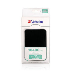 Buy Verbatim 10400 mAh Lithium-ion Power Pack - Grey from Vmart in Pakistan
