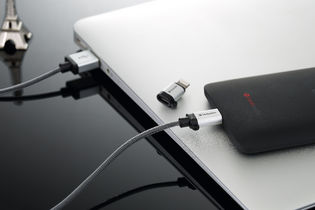 Buy Verbatim 120cm Metallic 2-in-1 Cable - Silver from Vmart in Pakistan