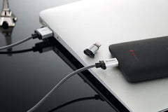 Buy Verbatim 120cm Metallic 2-in-1 Cable - Silver from Vmart in Pakistan