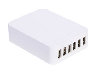 Buy Verbatim 64869 6 Ports USB Charger White from Vmart in Pakistan