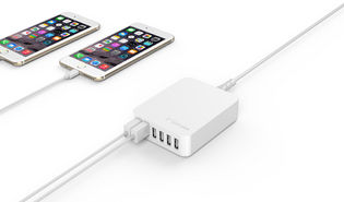 Buy Verbatim 64869 6 Ports USB Charger White from Vmart in Pakistan