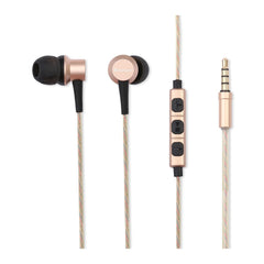 Buy Verbatim 65304 Metallic In-ear Earphone with Mic - Gold from Vmart in Pakistan
