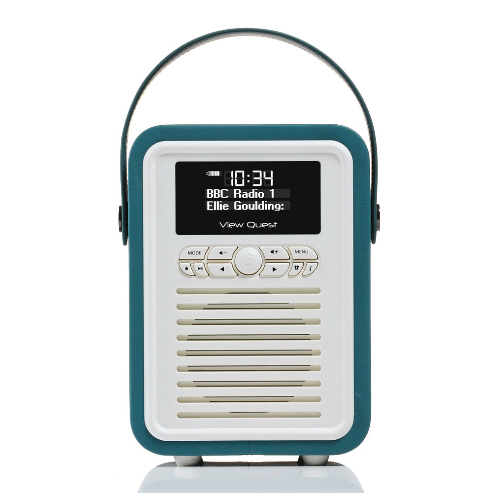 Buy View Quest Retro Mini Bluetooth Speaker & Digital Radio - Teal from Vmart in Pakistan