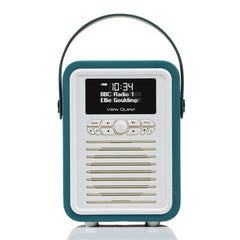 Buy View Quest Retro Mini Bluetooth Speaker & Digital Radio - Teal from Vmart in Pakistan