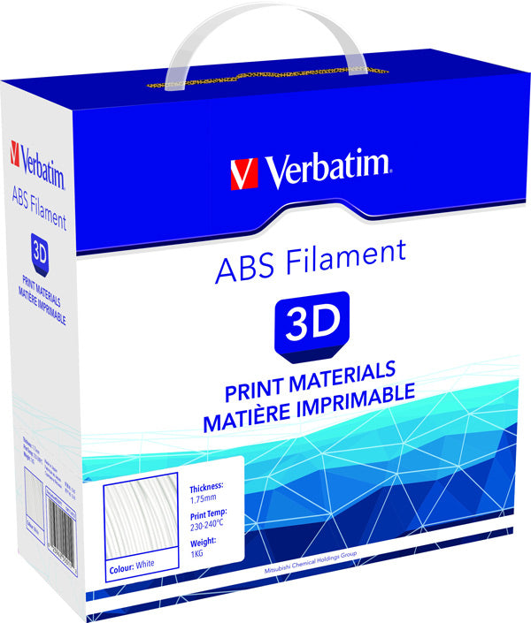 Buy Verbatim ABS 3D Filament - 1.75mm (White) from Vmart in Pakistan