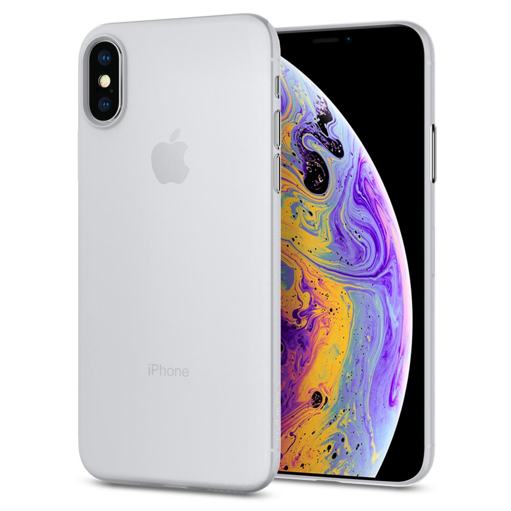 Buy Spigen iPhone XS Case AirSkin - Soft Clear from Vmart in Pakistan