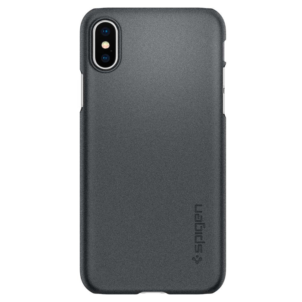Buy Spigen iPhone XS Case Thin Fit - Graphite Gray from Vmart in Pakistan