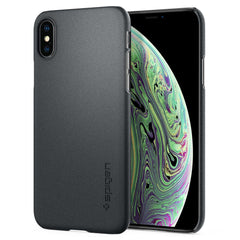 Buy Spigen iPhone XS Case Thin Fit - Graphite Gray from Vmart in Pakistan