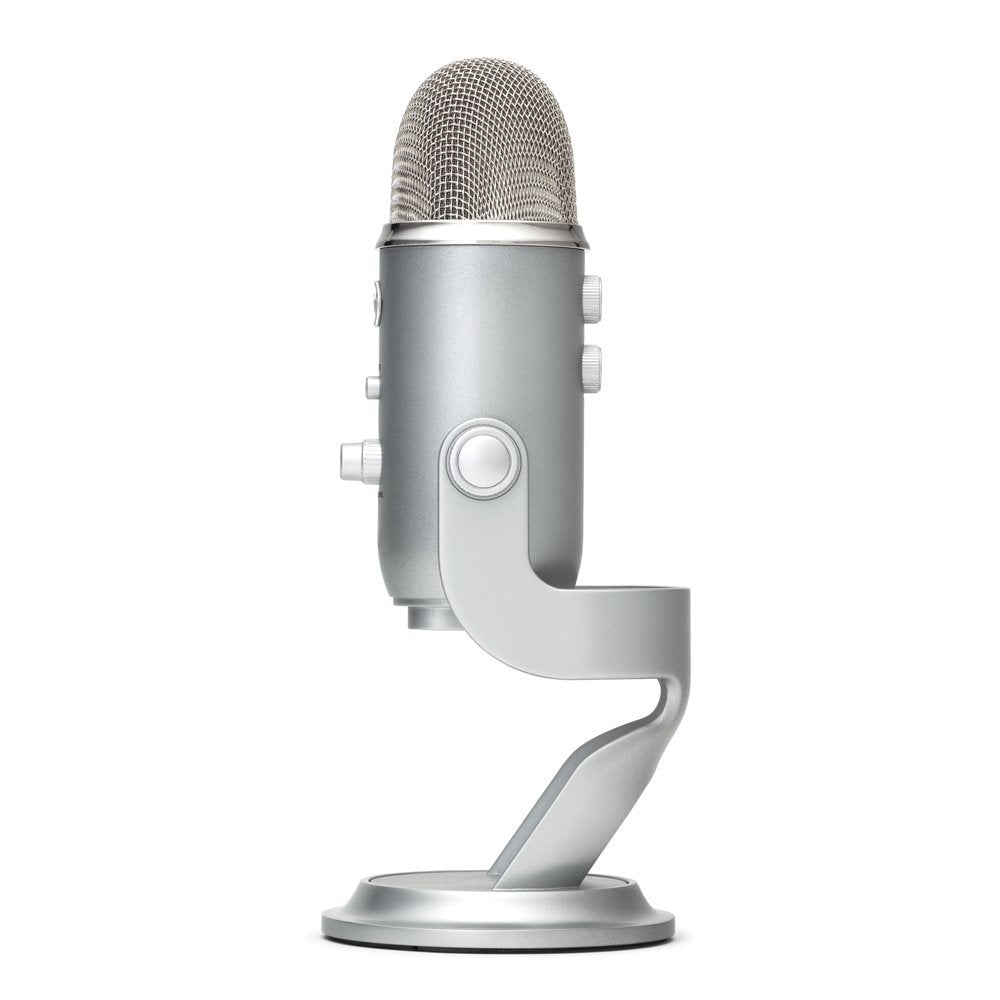 Buy Blue Yeti Professional Multi-Pattern USB Microphone - Silver from Vmart in Pakistan