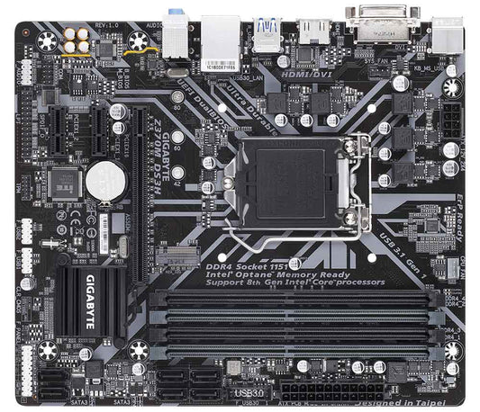 Buy Gigabyte Z370M DS3H Intel Z370 Ultra Durable Motherboard from Vmart in Pakistan