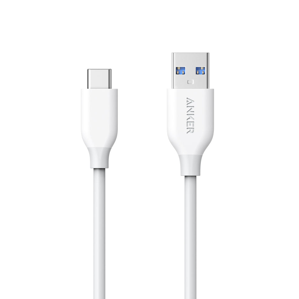 Buy Anker USB-C To USB 3.0 Cable (3ft / 0.9m) - White from Vmart in Pakistan