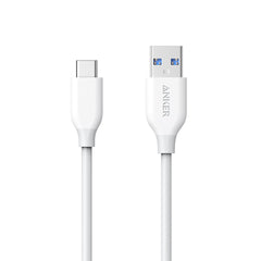 Buy Anker USB-C To USB 3.0 Cable (3ft / 0.9m) - White from Vmart in Pakistan