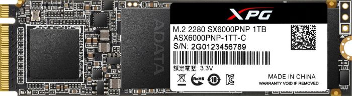 Buy Adata XPG SX6000 Pro PCIe Gen3x4 M.2 2280 SSD - 1TB from Vmart in Pakistan