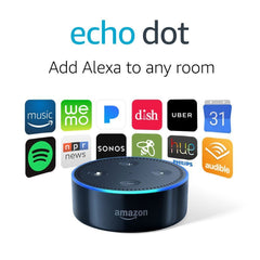 Buy Amazon Alexa Echo Dot (2nd Generation) - Black from Vmart in Pakistan