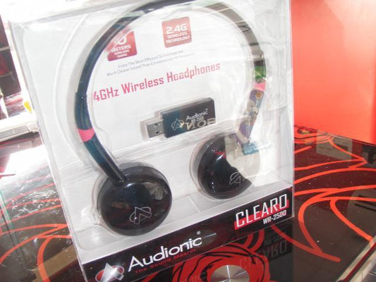 Buy Audionic WR-2500 2.4Ghz Wireless Headphones from Vmart in Pakistan
