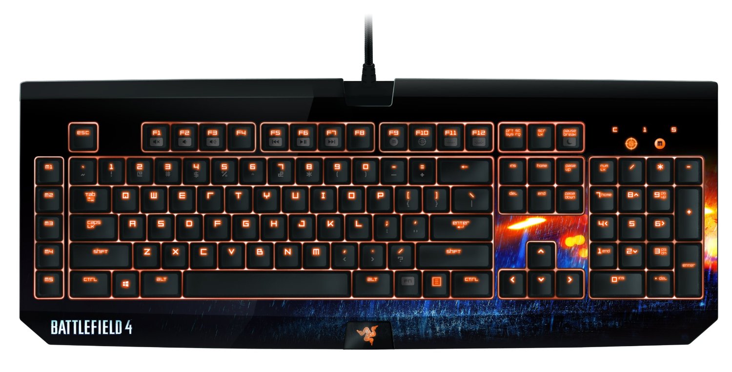Buy Razer Battlefield 4 BlackWidow Ultimate Mechanical PC Gaming Keyboard from Vmart in Pakistan