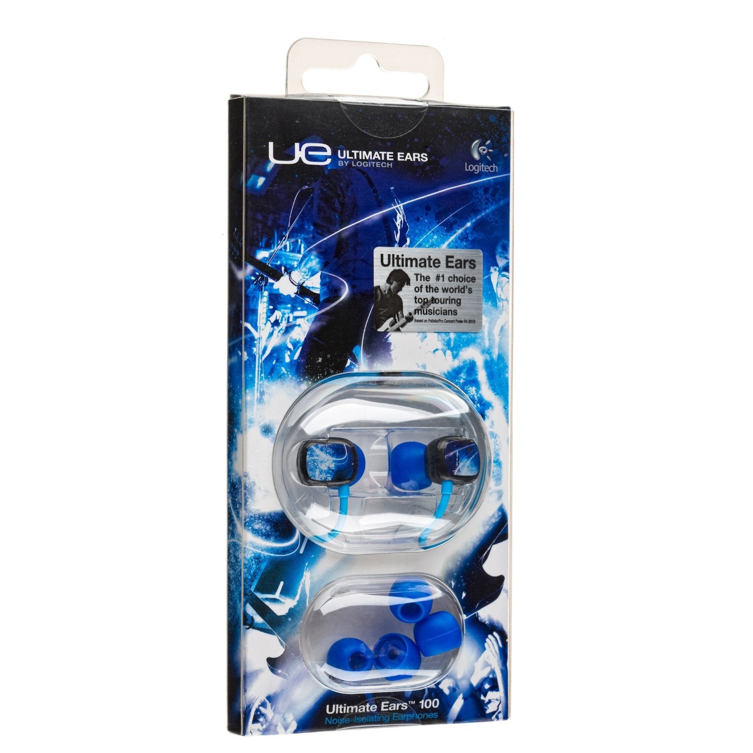 Buy Logitech Ultimate Ears 100 Noise-Isolating Earphones (Blue Stage) from Vmart in Pakistan