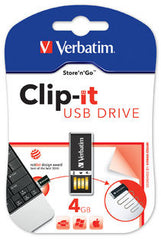 Buy Verbatim Store'n'Go Clip-it USB 4GB (Black) from Vmart in Pakistan