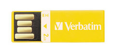 Buy Verbatim Store'n'Go Clip-it USB 2GB (Yellow) from Vmart in Pakistan