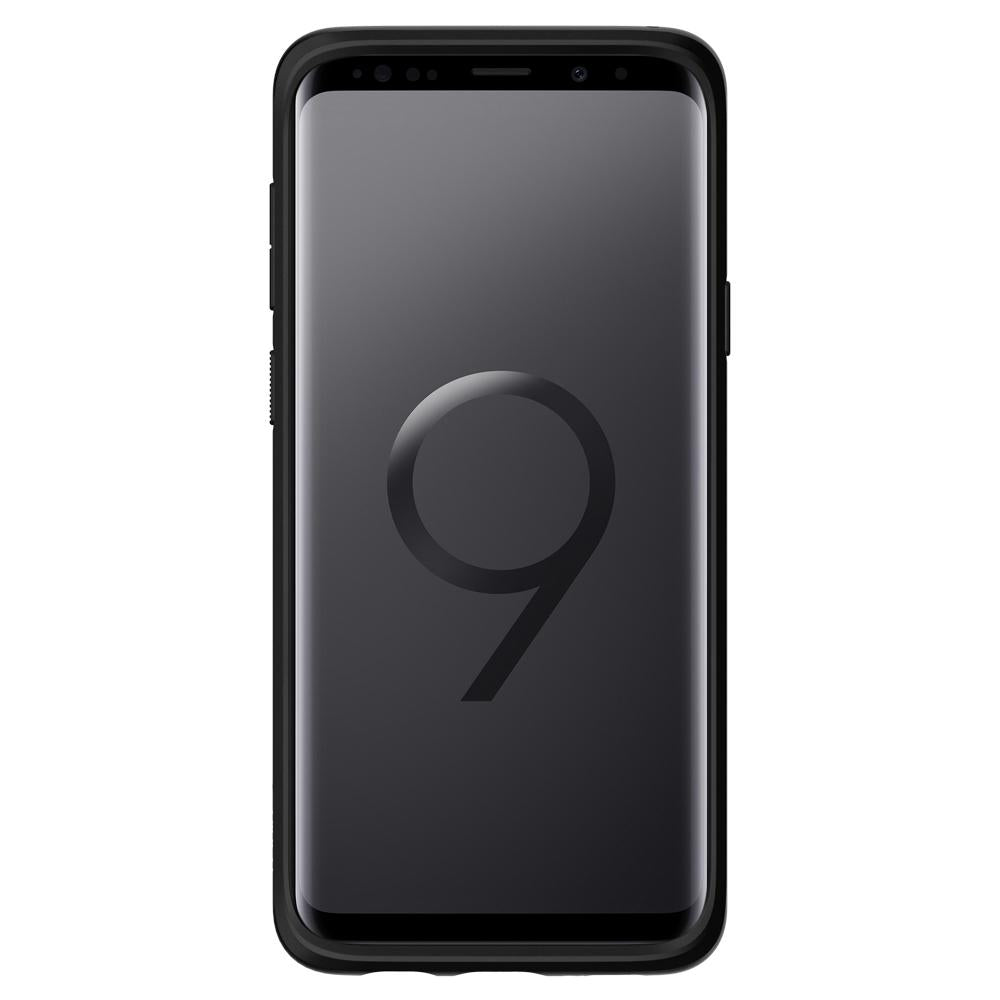 Buy Spigen Samsung Galaxy S9 Plus Case Liquid Air - Matte Black from Vmart in Pakistan
