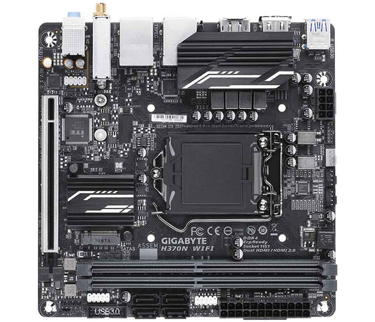 Buy Gigabyte H370N WIFI Intel H370 Ultra Durable Motherboard from Vmart in Pakistan