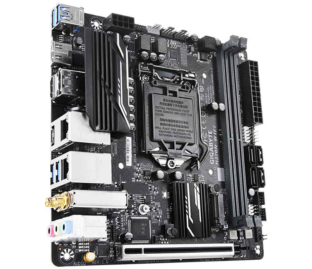 Buy Gigabyte H370N WIFI Intel H370 Ultra Durable Motherboard from Vmart in Pakistan