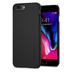 Buy Spigen iPhone 8 Plus / 7 Plus Case Thin Fit - Black from Vmart in Pakistan