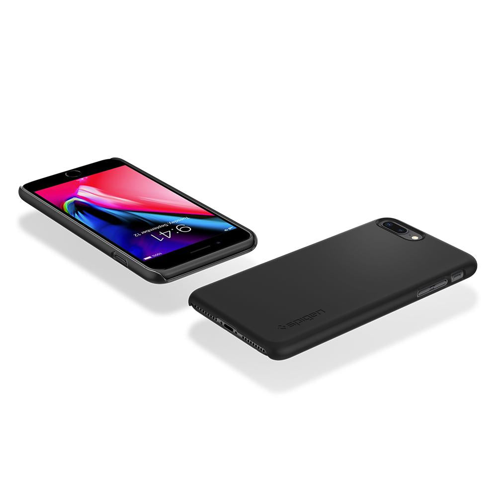 Buy Spigen iPhone 8 Plus / 7 Plus Case Thin Fit - Black from Vmart in Pakistan