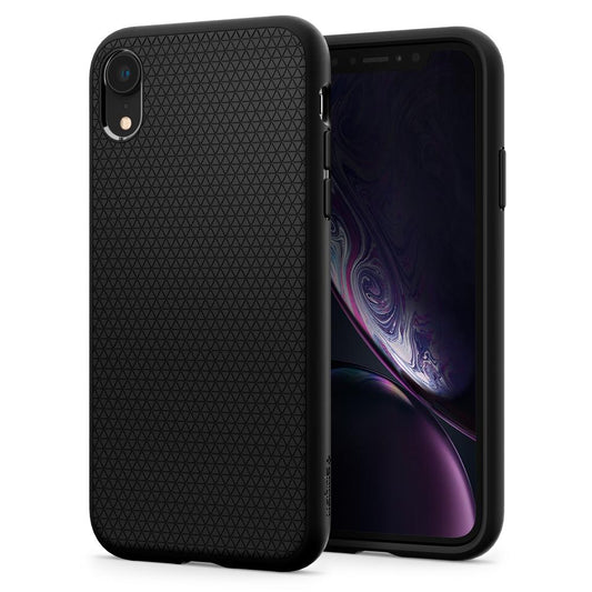 Buy Spigen iPhone XR Case Liquid Air - Matte Black from Vmart in Pakistan