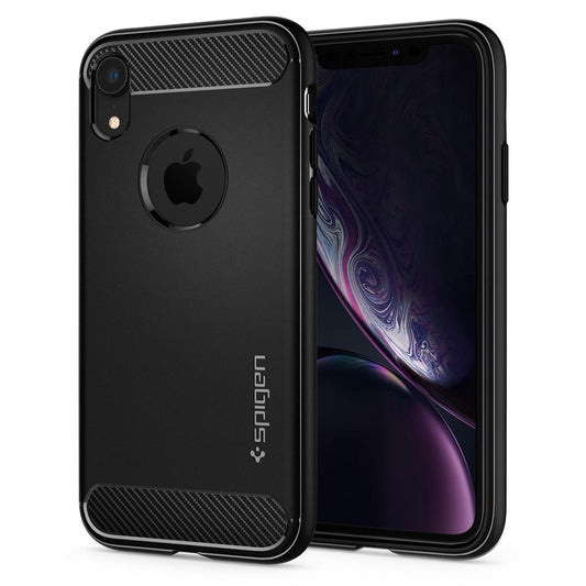 Buy Spigen iPhone XR Case Rugged Armor - Matte Black from Vmart in Pakistan