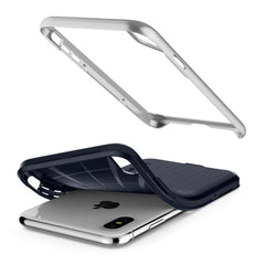 Buy Spigen iPhone XS Case Neo Hybrid - Satin Silver from Vmart in Pakistan