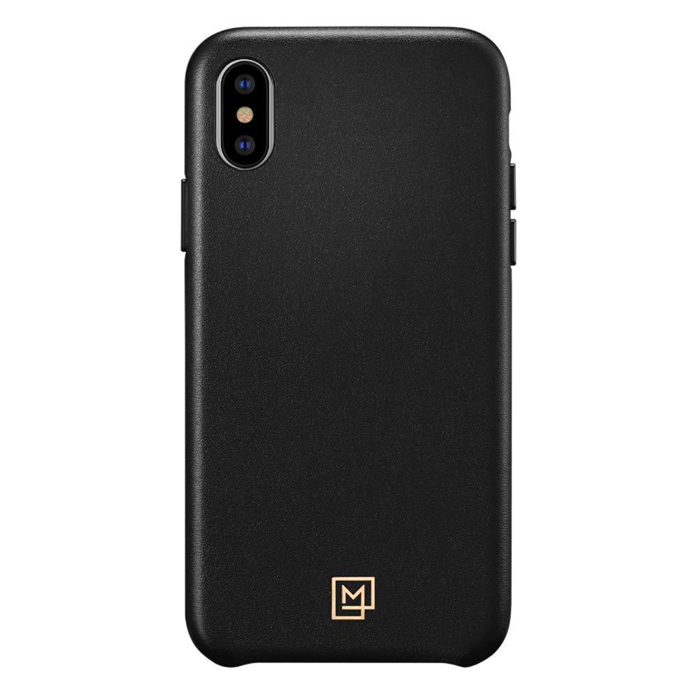 Buy Spigen iPhone X/XS La Manon Câlin Leather Case - Chic Black from Vmart in Pakistan