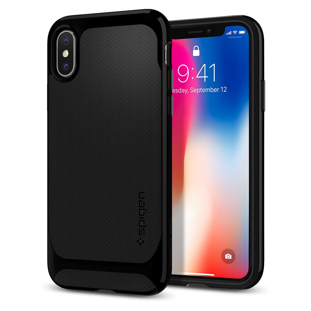 Buy Spigen iPhone X Case Neo Hybrid - Jet Black from Vmart in Pakistan