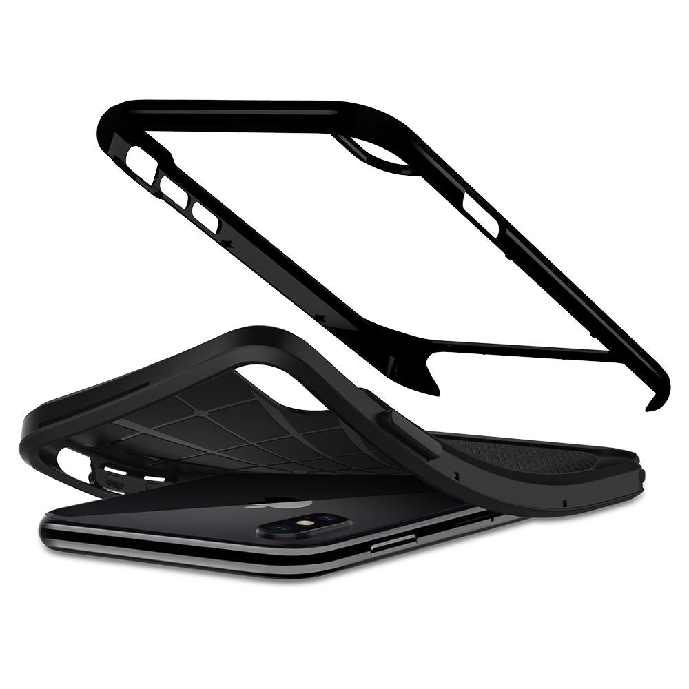 Buy Spigen iPhone X Case Neo Hybrid - Jet Black from Vmart in Pakistan