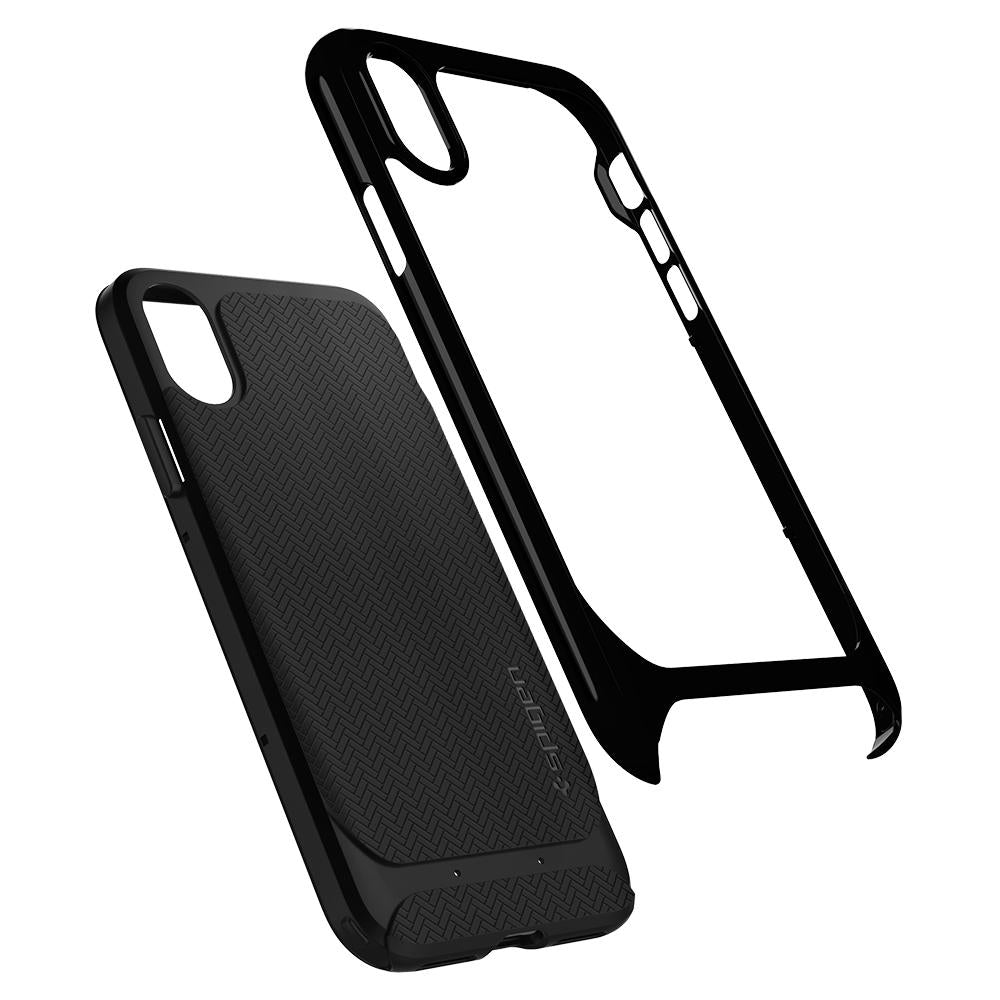 Buy Spigen iPhone X Case Neo Hybrid - Jet Black from Vmart in Pakistan