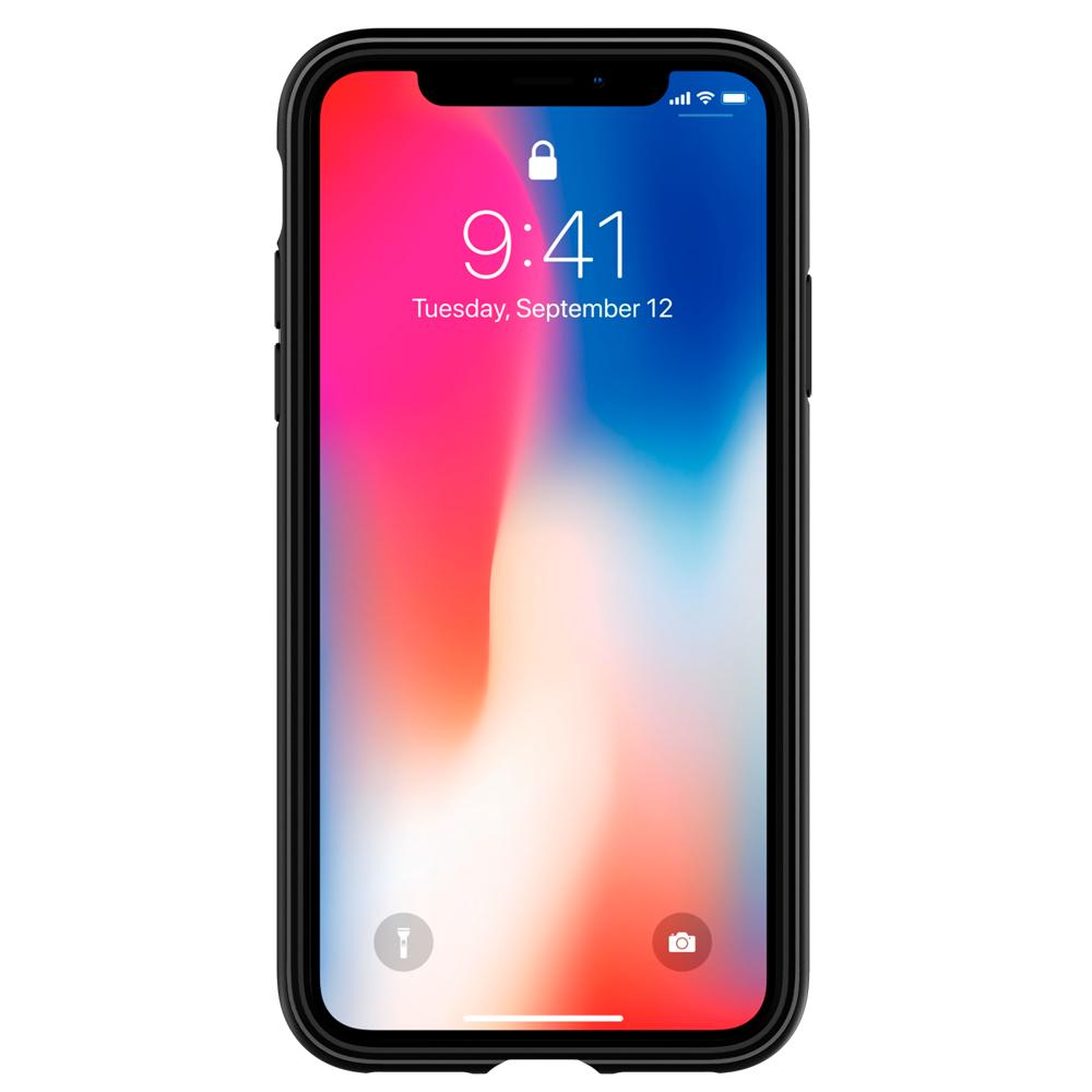 Buy Spigen iPhone X Case Rugged Armor - Matte Black from Vmart in Pakistan