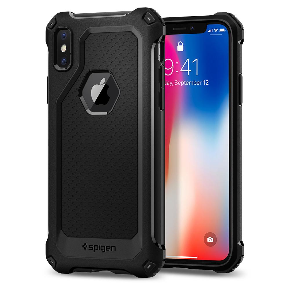 Buy Spigen iPhone X Case Rugged Armor Extra - Black from Vmart in Pakistan