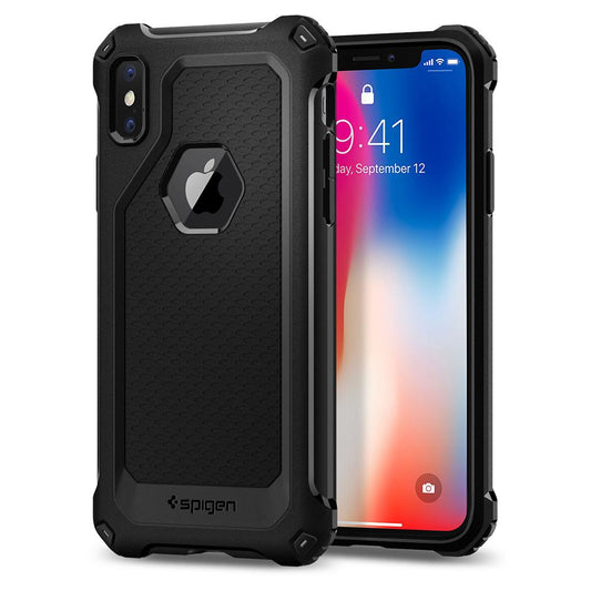 Buy Spigen iPhone X Case Rugged Armor Extra - Black from Vmart in Pakistan