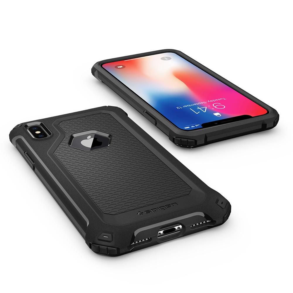 Buy Spigen iPhone X Case Rugged Armor Extra - Black from Vmart in Pakistan
