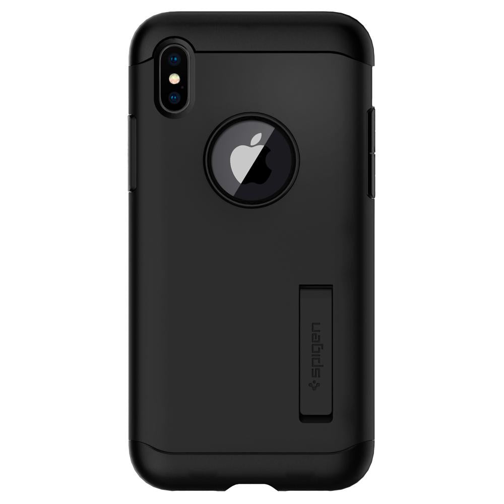 Buy Spigen iPhone X Case Slim Armor - Black from Vmart in Pakistan