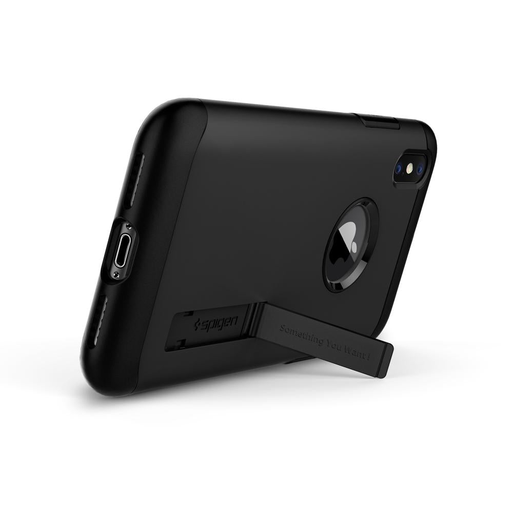 Buy Spigen iPhone X Case Slim Armor - Black from Vmart in Pakistan