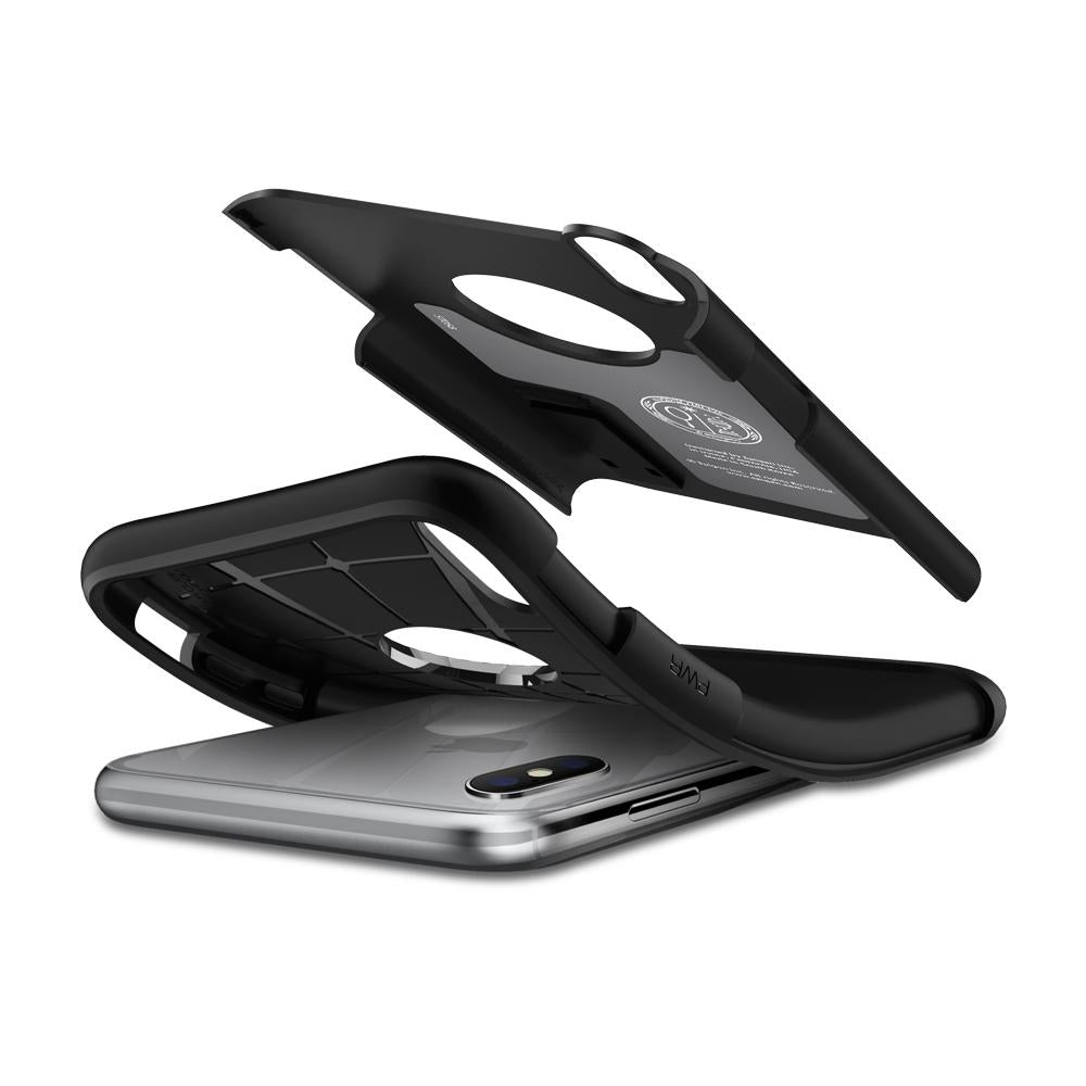 Buy Spigen iPhone X Case Slim Armor - Black from Vmart in Pakistan