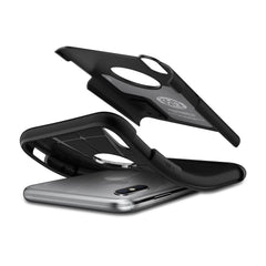 Buy Spigen iPhone X Case Slim Armor - Black from Vmart in Pakistan
