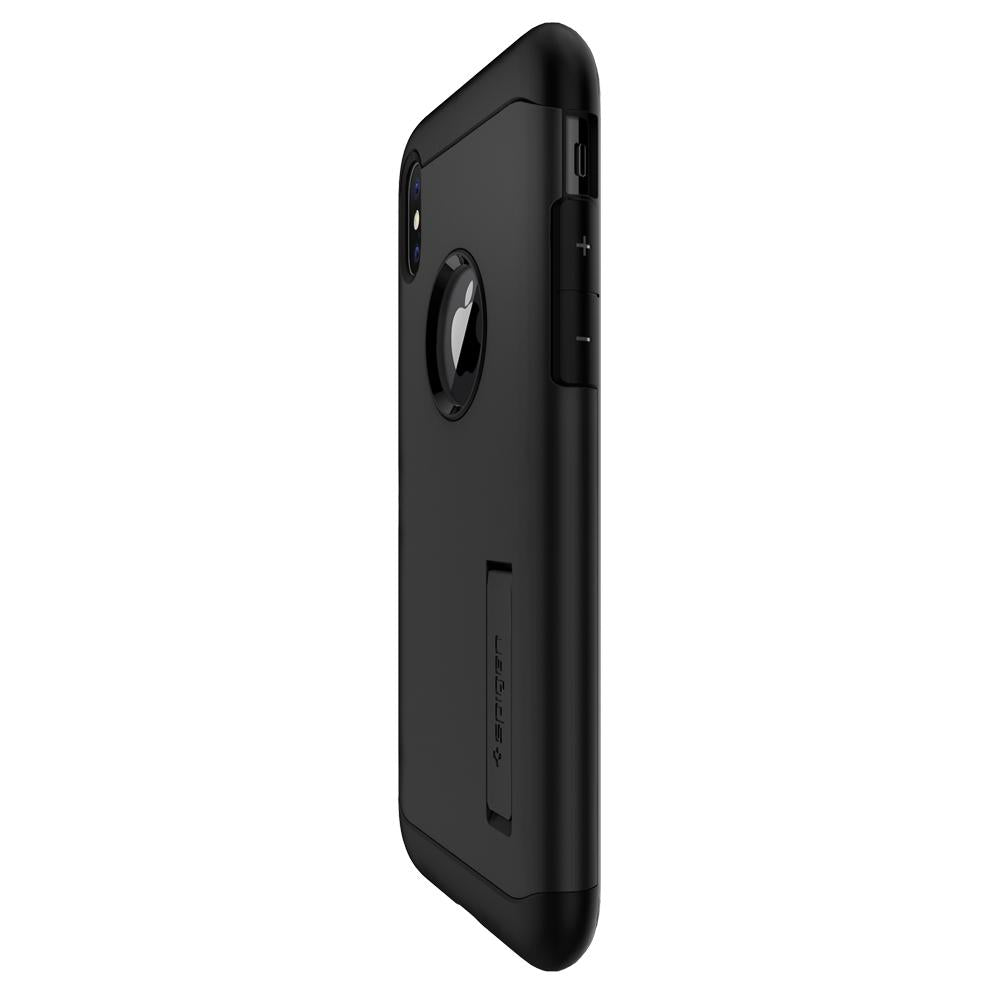 Buy Spigen iPhone X Case Slim Armor - Black from Vmart in Pakistan