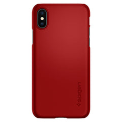 Buy Spigen iPhone X Case Thin Fit - Metallic Red from Vmart in Pakistan