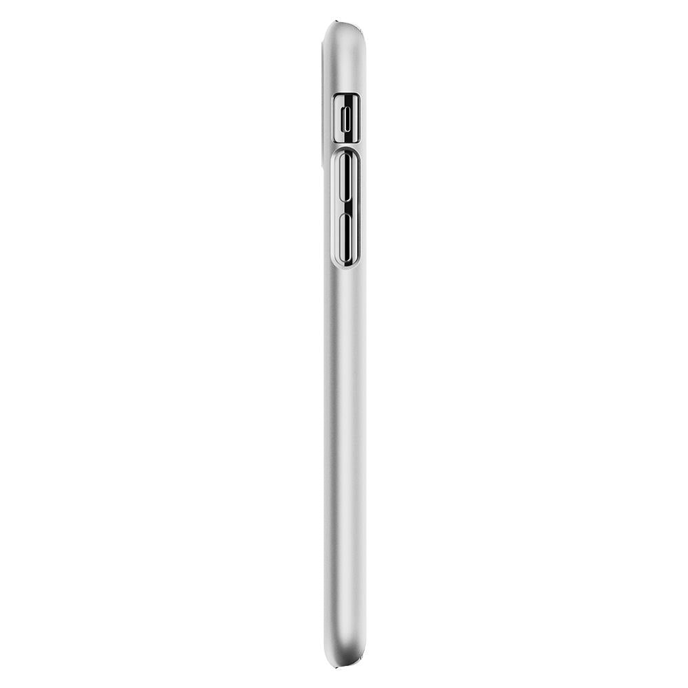 Buy Spigen iPhone X Case Thin Fit - Satin Silver from Vmart in Pakistan